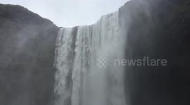 Skógafoss Waterfall in South Iceland