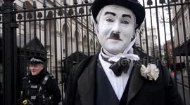 Chaplin's ghost:  save the nhs 
