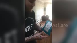 Hilarious moment man opens bag of Waitrose crisps containing just one crisp