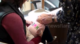 Baby Hears Mom's Voice Clearly for the First Time