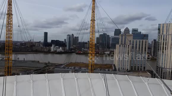 This is what the view from the top of the O2 looks like