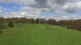 Roundhay Park - Aerial Footage