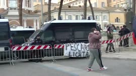 Roma: continua la protesta dei Pescatori