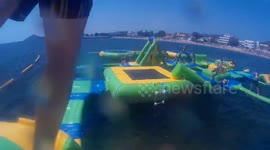 Lads Majorca Holiday - Day 5: Beach & Obstacle Course