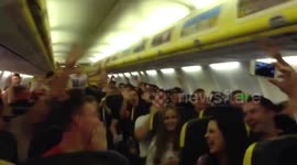 Dubs on a Plane (mental Ryanair flight to Ibiza)