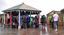30th Anniversary 'Walrus Dip' at Cefn Sidan Beach Pembrey 26/12/2014.