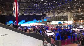Geneva Motorshow from above