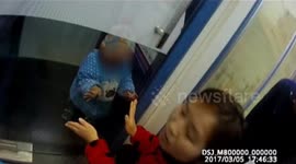 Firefighters rescue toddler locked in self-service bank