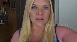 Stupid Sunburnt Makeup Challenge!!