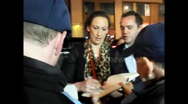 Miranda Hart attends first night of Stepping Out(1 of 2)