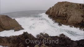 The Lake under the Lake. Owey Island Donegal