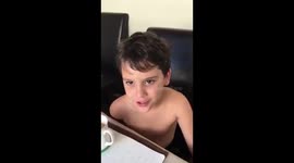 Just got home from holiday to my son 5 yrs old telling me he has a girlfriend who is 13! #cutest #overtea #love ❤️ #worried #mixedemotions #fiveyearsold #nowords #part2