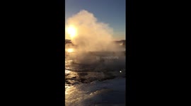 Iceland Geyser