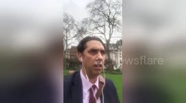 Newsflare Edit - Live report from behind the Houses of Parliament London on the shooting and car driving people over https://t.co/TEF0kr4ok4
