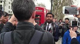 Speaking to survivor of bridge attack #London #bbcnews https://t.co/12ftR2J1aI