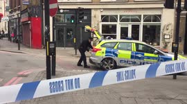 Police Security Alert Shoreditch