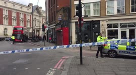 Police Security Alert Shoreditch