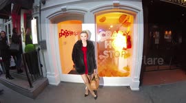 Pandora Christie and Olivia Cox Arrive at the Popchip Event