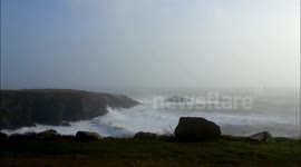 violent storm 11 St Davids 12.2.2014