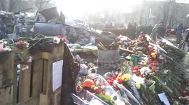 A Solemn Walk to Independence Square