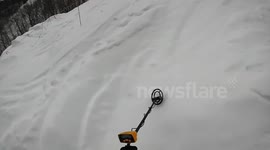 Ski Slope iPhone Found with Metal Detector