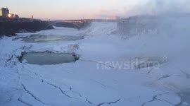 Frozen Niagara Falls