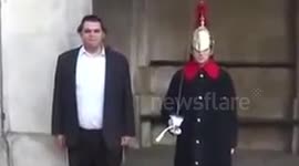 Making a London Guard Smile