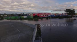 Flooding in Brisbane following tropical cyclone