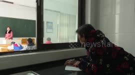 Grandma learns braille so she can help blind grandson, 8, at school