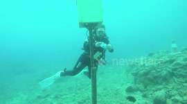 Underwater post office