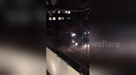 Newsflare Edit - Newcastle Odeon cinema collapses during demolition works