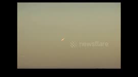 Space Junk?? ( very shaky footage from the zoom)