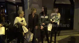 Actress Lisa Rinna Spotted Outside Craig's  Restaurant in West Hollywood, CA Celebrating Her 88 year old mother