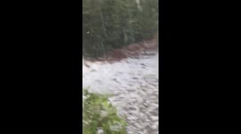 Hail storm in slabama