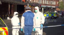 Forensic police investigate stabbing in Ipswich 