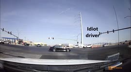 Vehicle crash 04 10 17 1600 Rainbow and Sunset