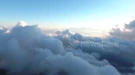 Stunning drone Footage: Mt. Fuji, Japan [4K] | Part 2/5 [over clouds by Mt. Fuji]