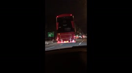 Crazy Bus Driver in Central London