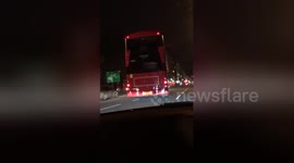 Newsflare Edit - Crazy Bus Driver in Central London