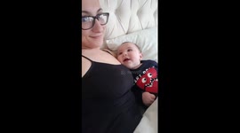 Ryder loves his Mama