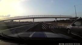 Random Ford Truck crash