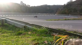 Suzuki GSX-R Fail / Motorcycle crash / Lowside crash | Martin Sobol