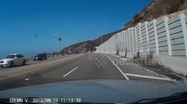 Dash Cam illegal left turn