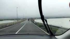 Newsflare Edit - Driving over Lagarfljót to the Town of Egilsstaðir in Eastern Iceland