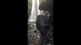 Gljúfrabúi Hidden Waterfall in Southern Iceland