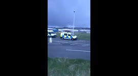 Maryport AstroTurf Factory Fire 25/04/2017