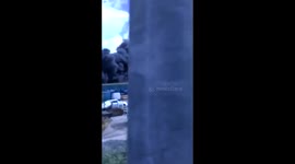 Maryport AstroTurf Factory Fire 25/04/2017