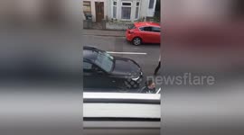 Newsflare Edit - PISSED OFF WIFE SMASH HIS CAR UP