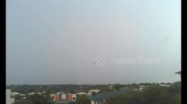 Storm over Darwin at Dusk