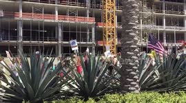 People's Climate March through downtown San Diego